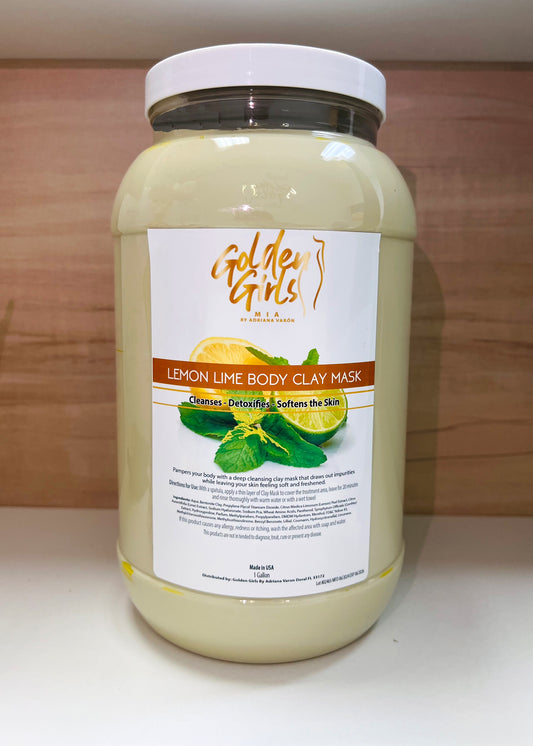 Lemon Lime Body Clay Mask