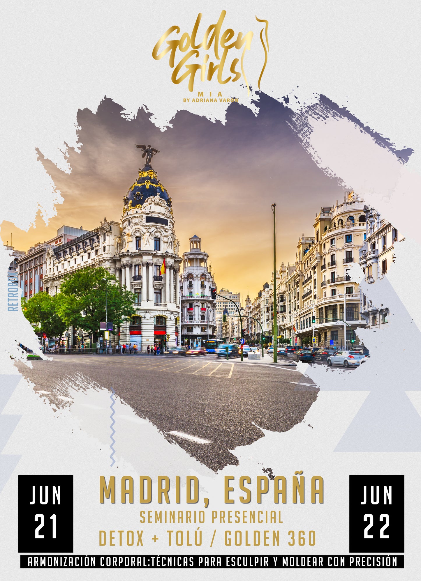 MADRID GOLDEN DETOX + TOLU