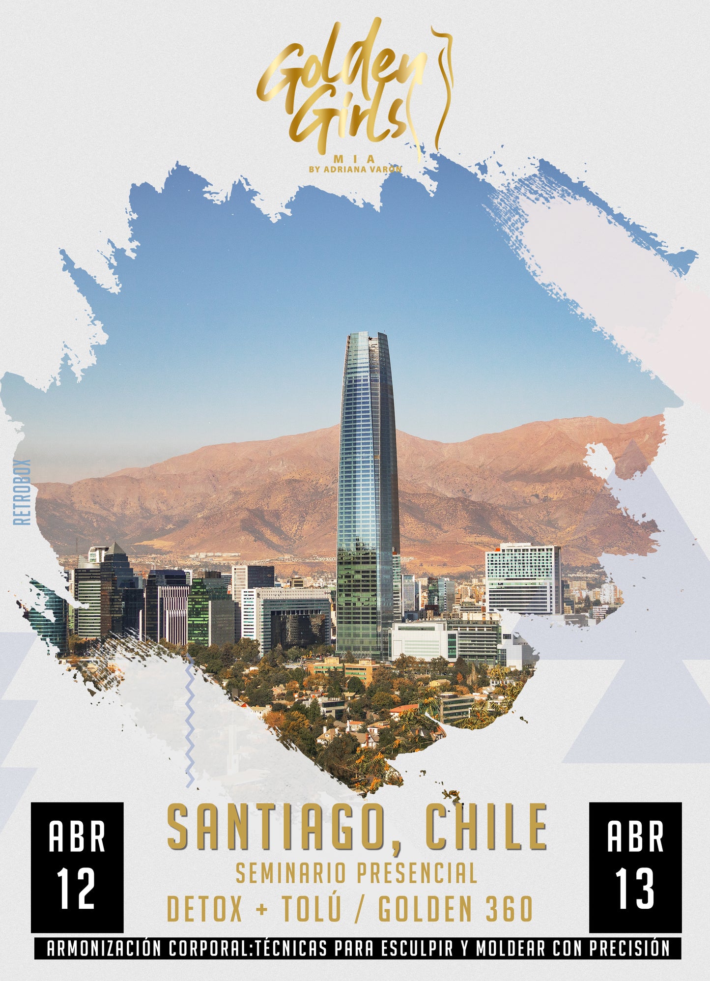 SANTIAGO DE CHILE GOLDEN DETOX + TOLU